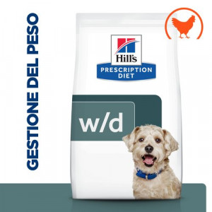 Hill's Prescription Diet W/D Diabetes Care con pollo per cani