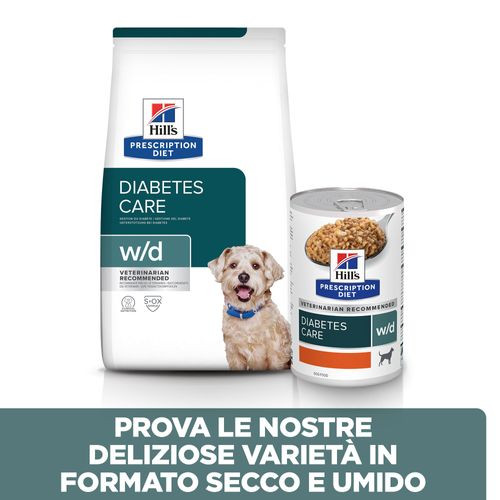 Hill's Prescription Diet W/D Diabetes Care con pollo per cani