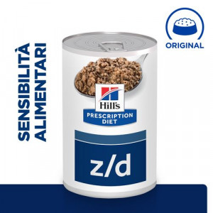 Hill's Prescription Z/D Food Sensitivities per cane scatolette 370g