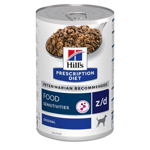 Hill's Prescription Z/D Food Sensitivities per cane scatolette 370g