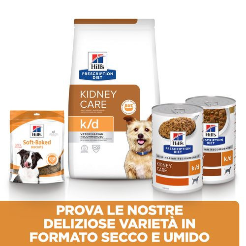 Hill’s Prescription Diet K/D Kidney Care umido per cane 370 gr