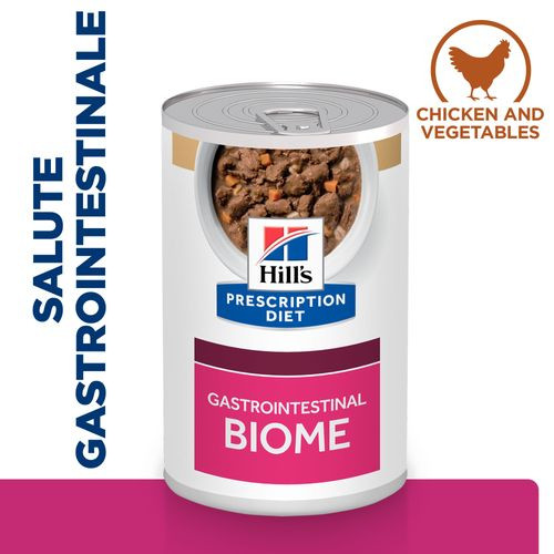 Hill's Gastrointestinal Biome met kip & groenten stoofpotje hondenvoer 354 gr blik