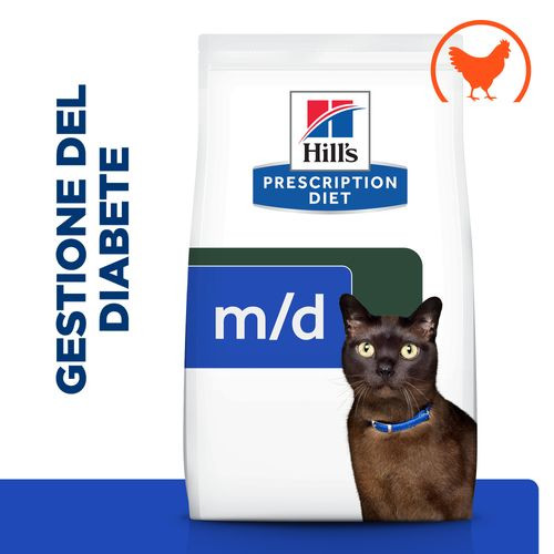 Hill's Prescription Diet M/D Diabetes Care con pollo per gatti