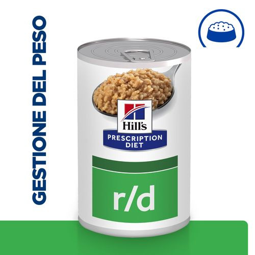 Hill's Prescription Diet R/D Weight Loss cibo umido per cani (lattine) 350 g