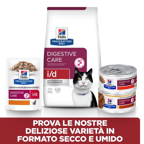 Hill's Prescription I/D (i/d) Digestive Care con pollo per gatto (85g)