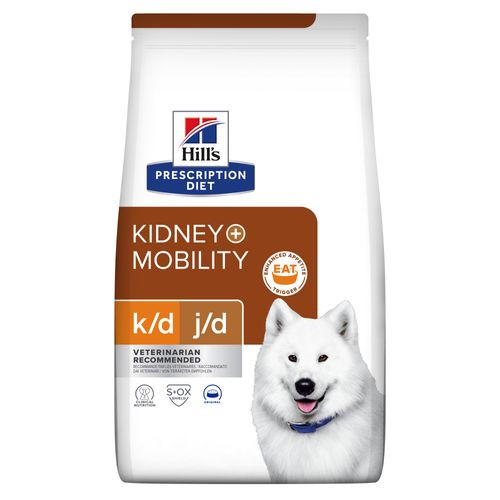 Hill's Prescription K/D+Mobility Kidney+Joint Care per cane