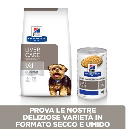 Hill's Prescription L/D (l/d) Liver Care per cane 370 g