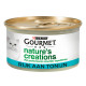 Gourmet Nature's Creations con tonno cibo umido per gatti (85 g)