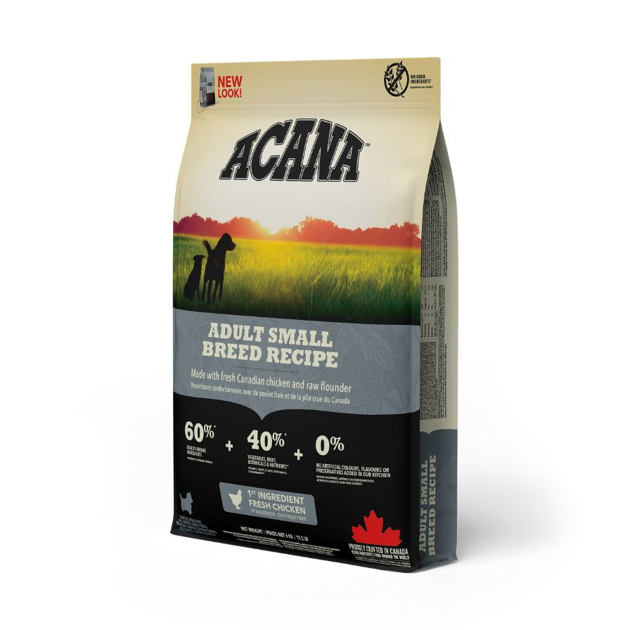 Acana Heritage Adult Small Breed per cane 