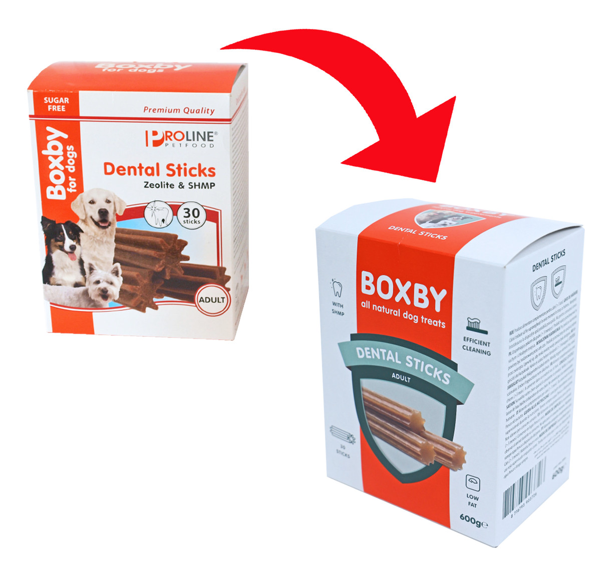 Boxby Dental Sticks per cane