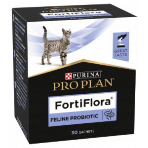 Purina Pro Plan FortiFlora Feline Probiotic supplement kat
