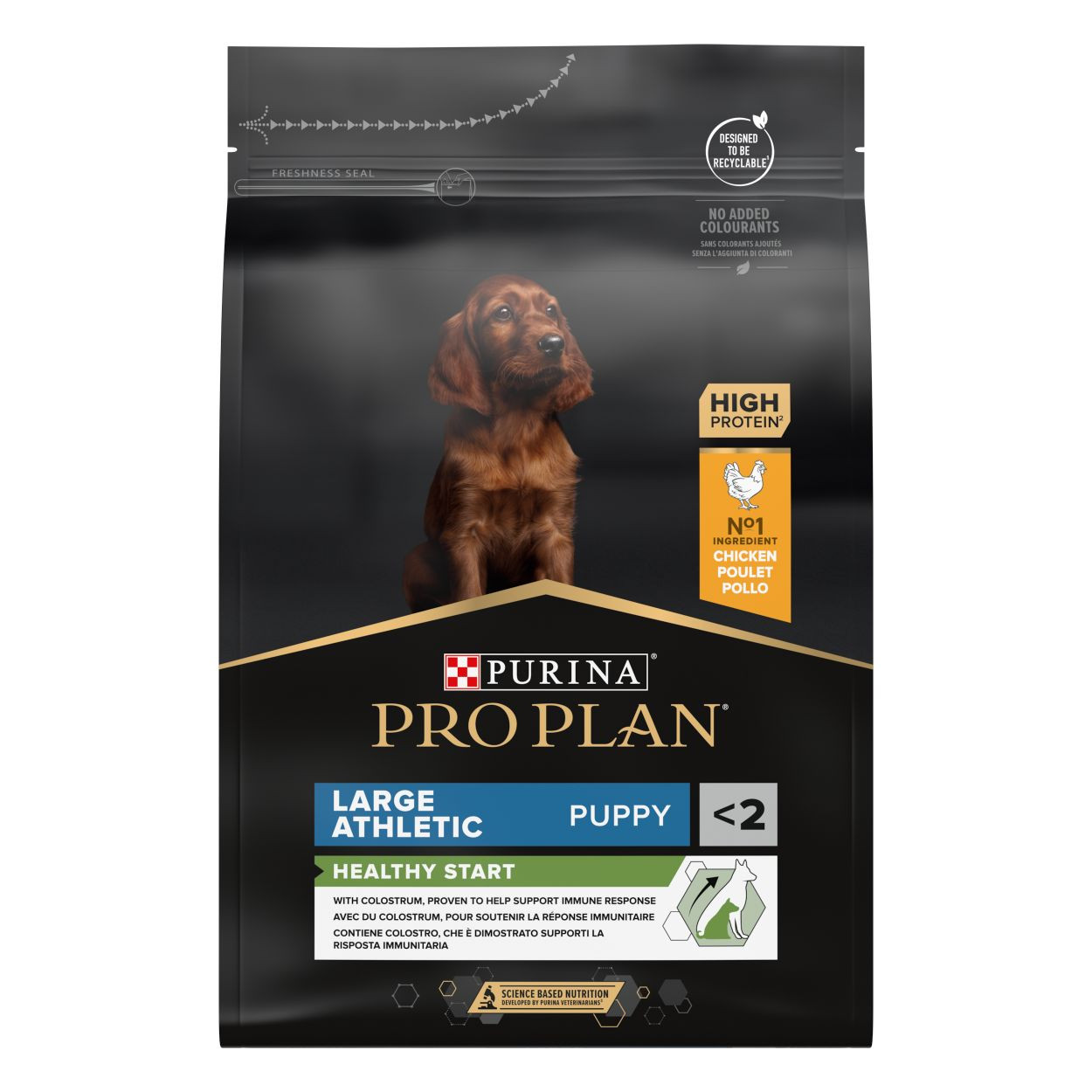 Pro Plan Large Athletic Puppy Healthy Start con pollo per cane