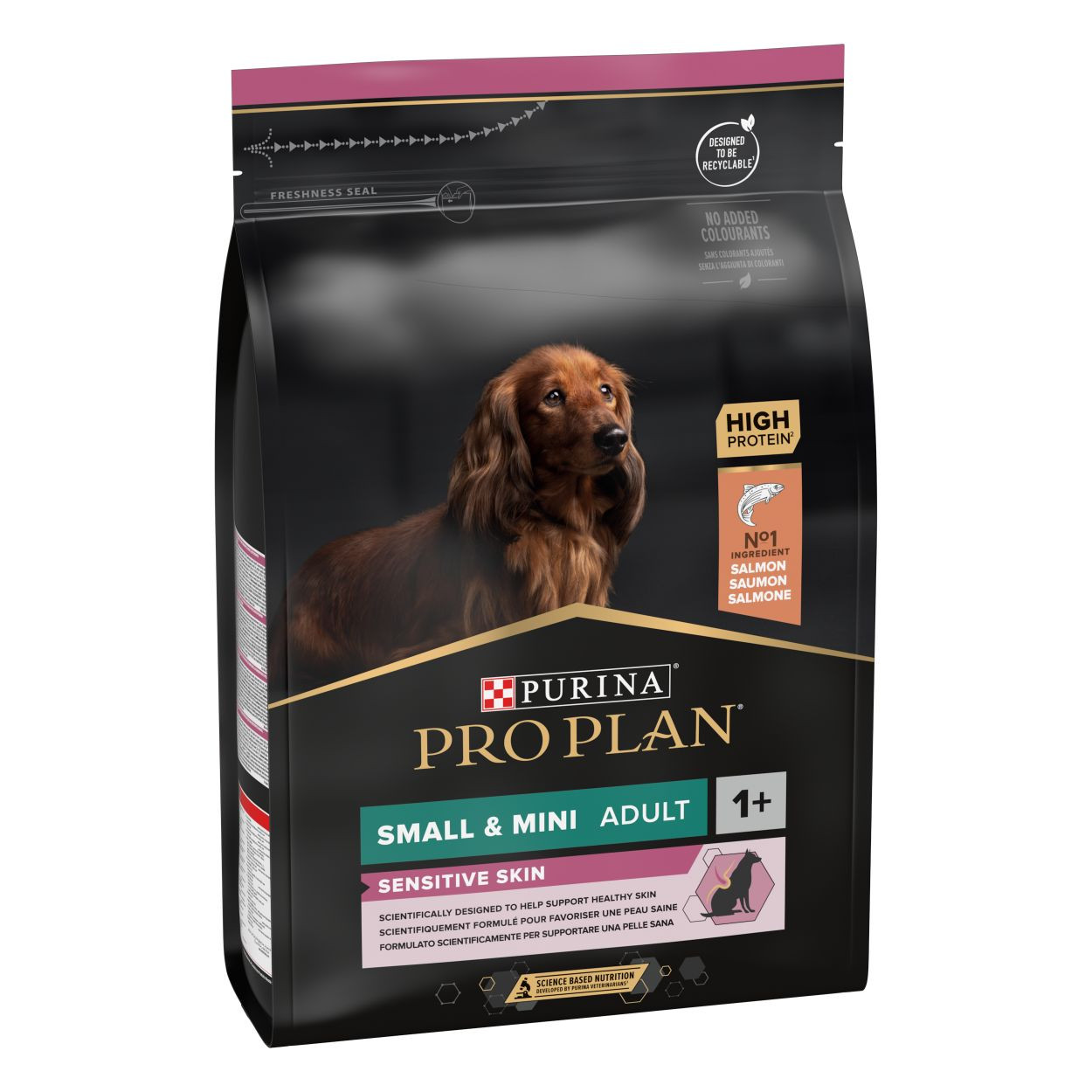 Pro Plan Small & Mini Adult Sensitive Skin con salmone per cane