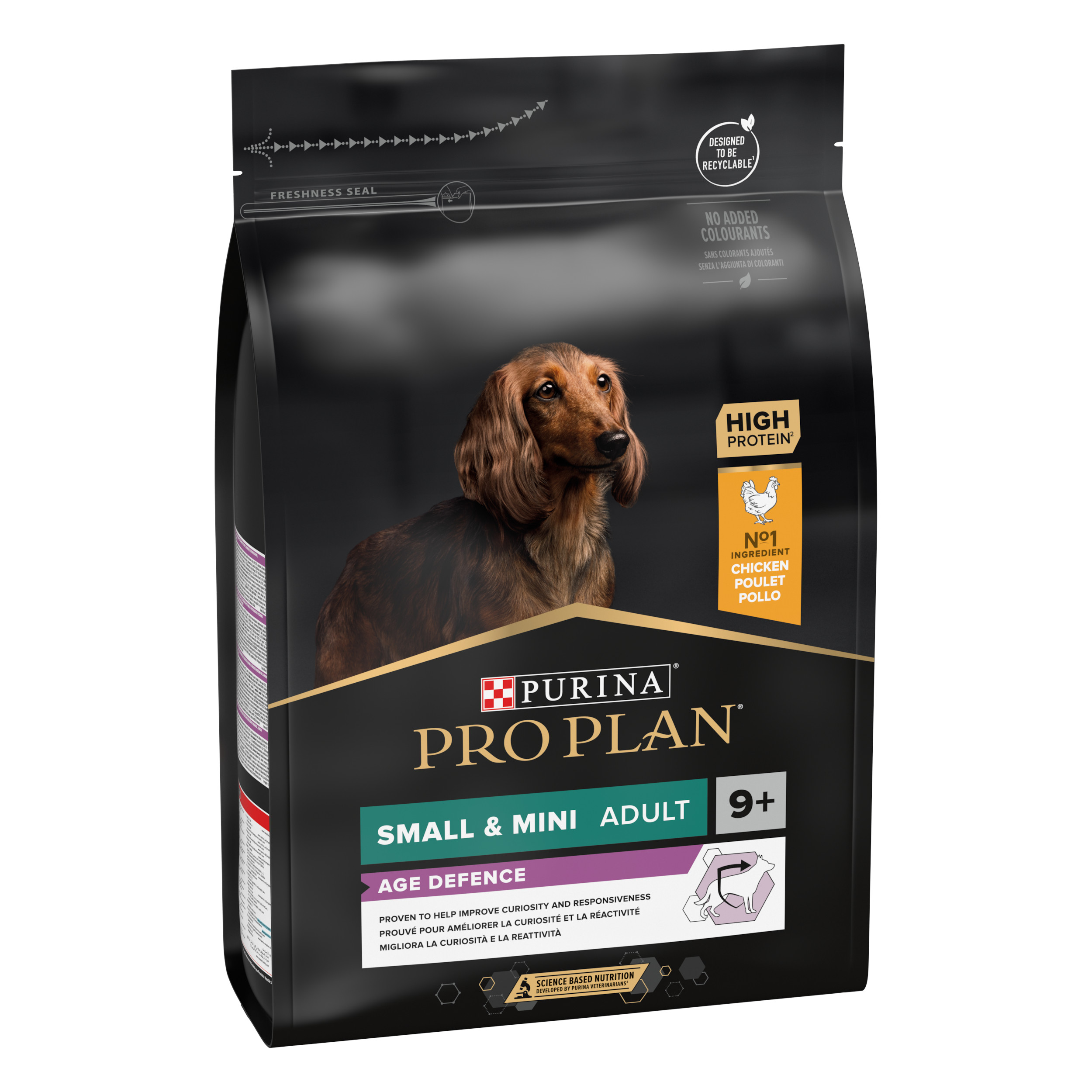 Pro Plan Small & Mini Adult 9+ Age Defence con pollo per cane