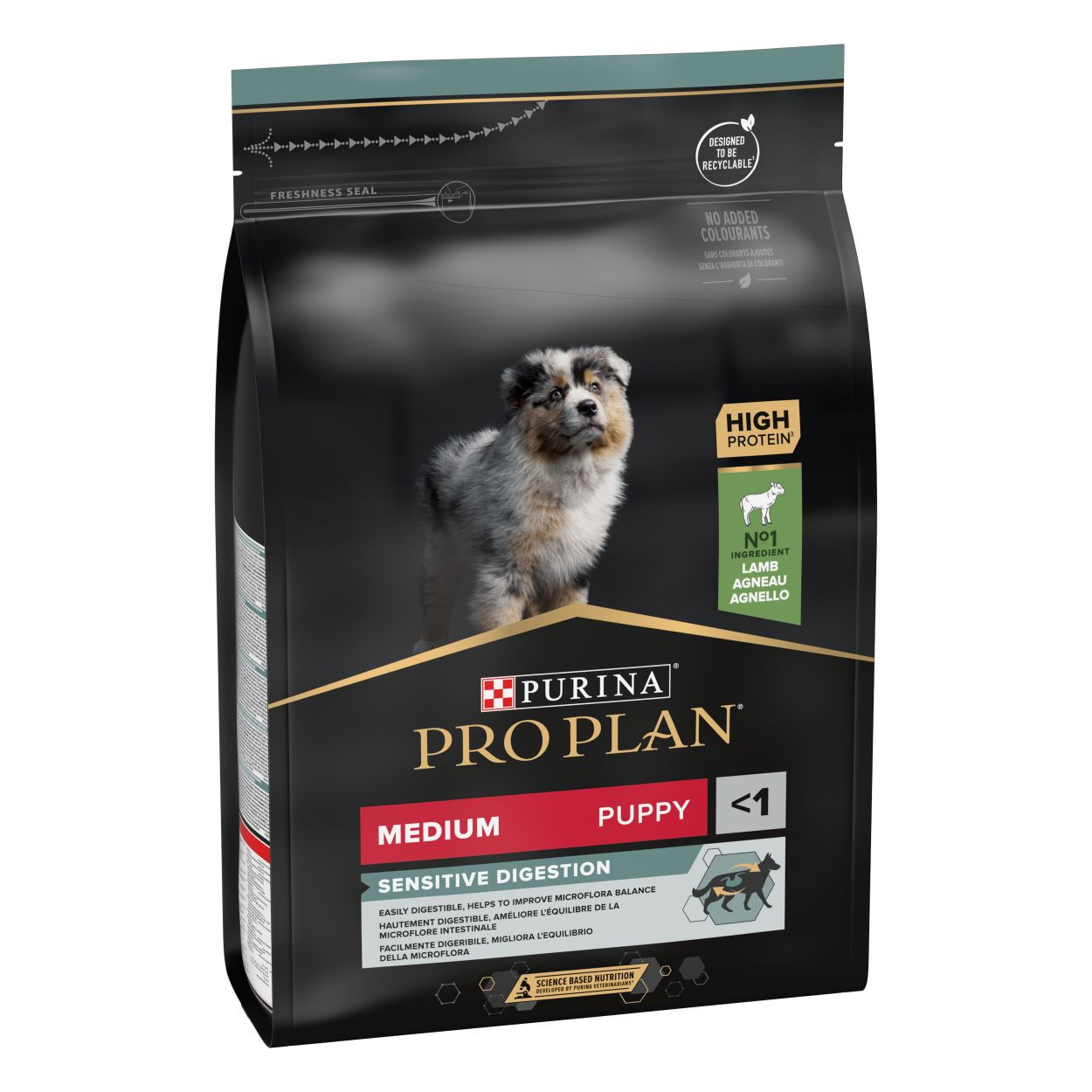 Pro Plan Puppy Medium Sensitive Digestion con agnello per cane