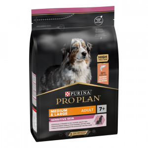 Pro Plan Cane Medium/Large Adult 7+ Sensitive Skin (Senior) Optiage