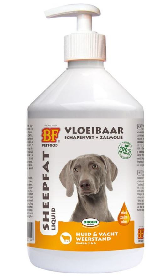 BF Petfood Grasso di pecora liquido per il cane