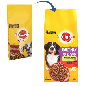Pedigree Adult Maxi con manzo per cane