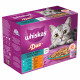 Whiskas 1+ Duo Surf & Turf in gelatina multipack (12 x 85 g)