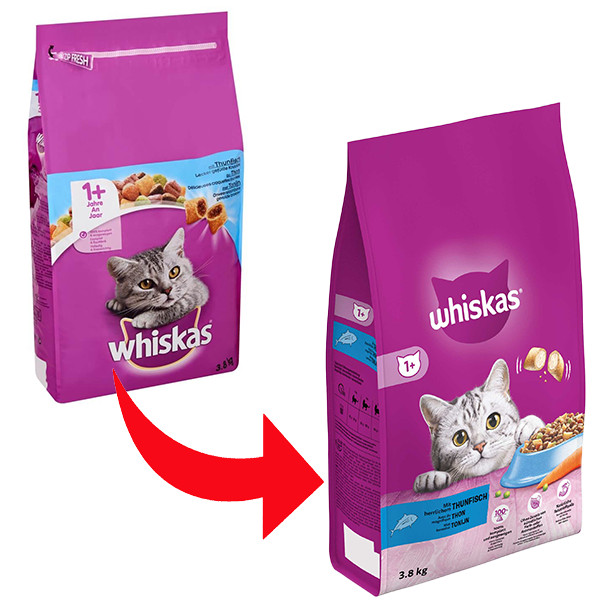 Whiskas Adult 1+ con tonno per gatti