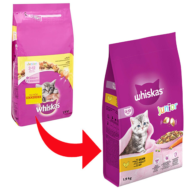 Whiskas Junior con pollo per gattini