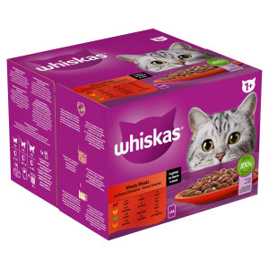 Whiskas 1+ Classic Selectie Groenten pouches multipack 24 x 100g