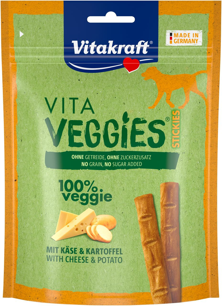Immagine di 1 confezione Vitakraft Vita Veggies Bastoncini gusto formaggio snack per cane (80 g)