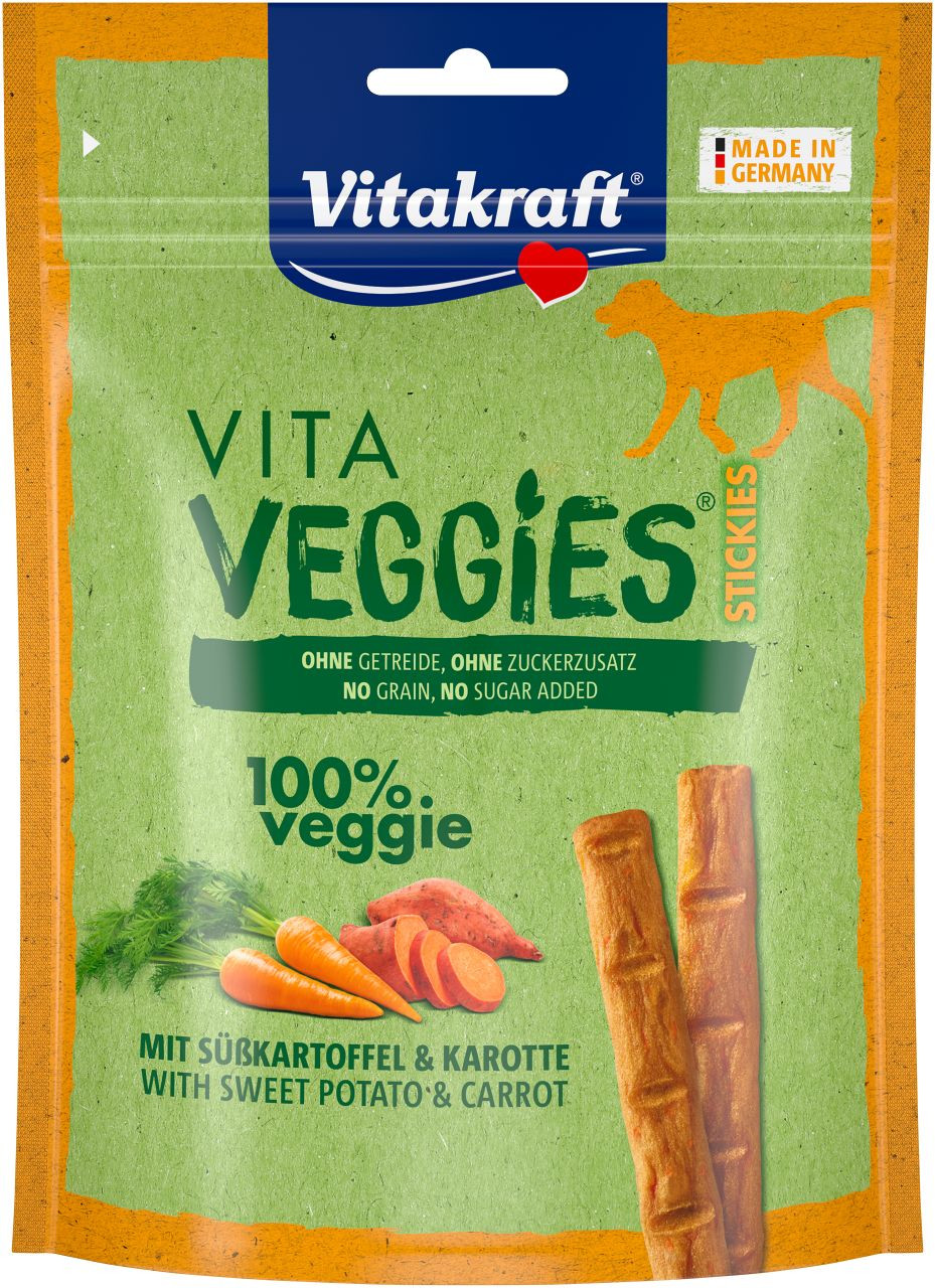 Immagine di 1 confezione Vitakraft Vita Veggies Bastoncini con patate dolci snack per cane (80 g)