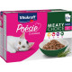 Vitakraft Poésie Classique Meaty Choice con carne in salsa cibo umido per gatto (12 x 85 g)