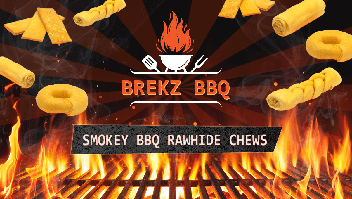 Brekz BBQ ciambella in pelle di bovino Snack economici