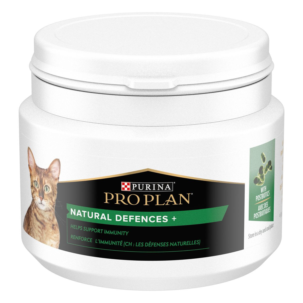 Purina Pro Plan Natural Defence supplement voor katten (poeder 60 g)