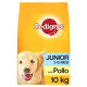 Pedigree Junior con pollame e verdure per cane