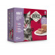 Voskes Adult Paté Maiale iberico con tacchino e zucca cibo umido per gatto (8x85 g)