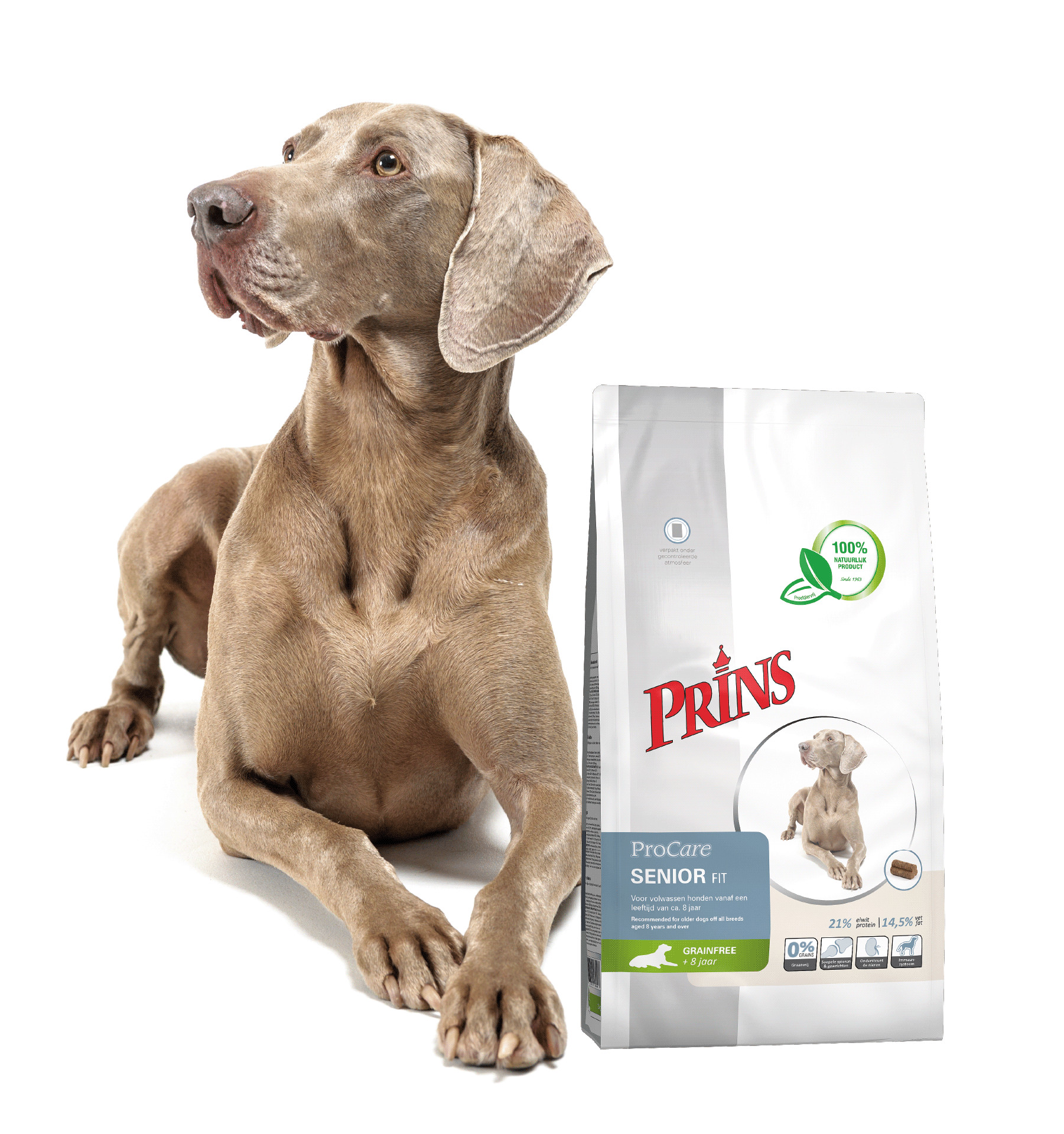 Prins ProCare Grainfree Senior Fit per cane