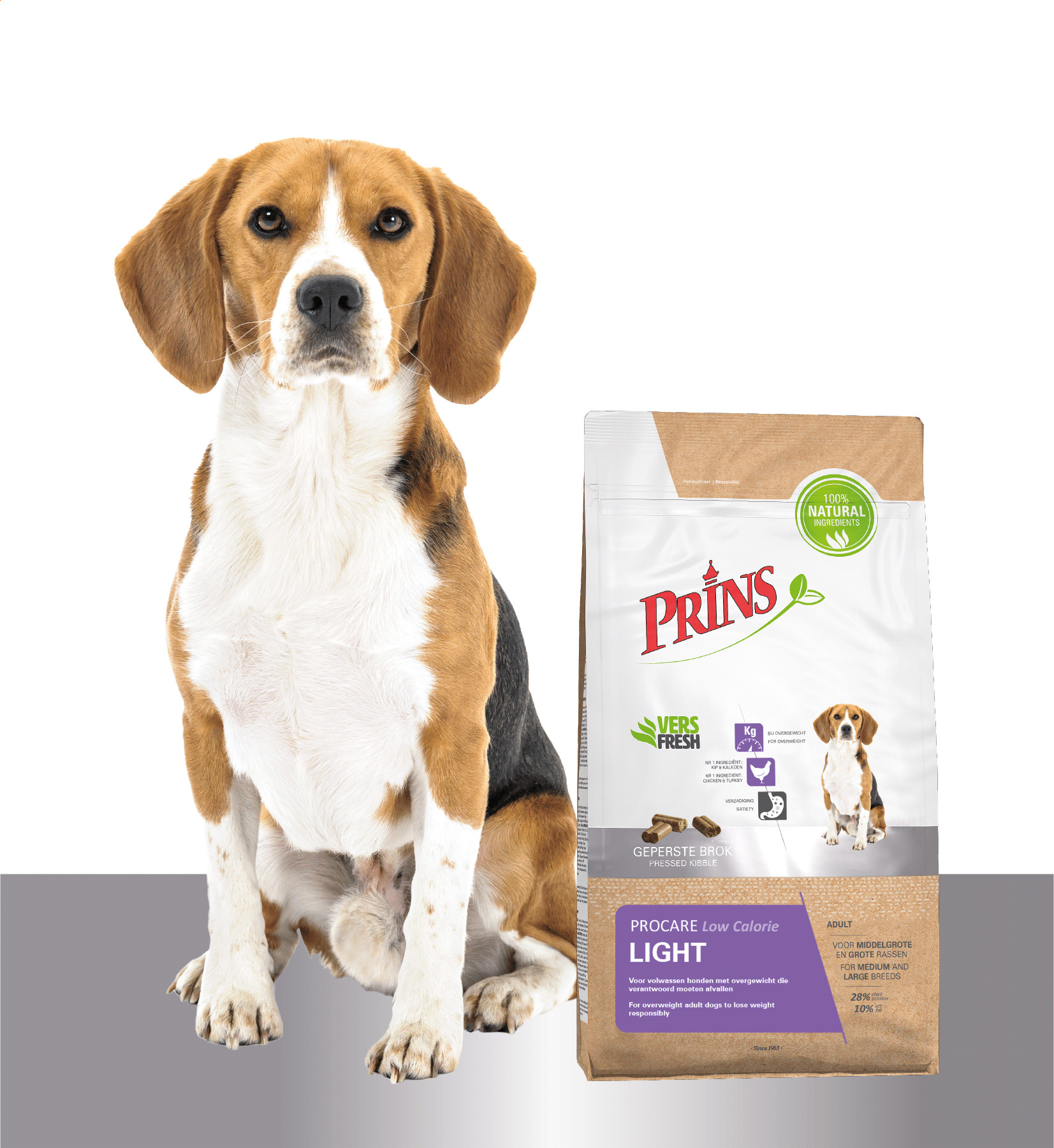 Prins ProCare Low Calorie Light per cane