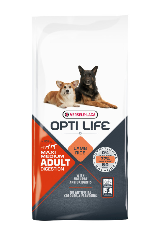 Opti Life Adult Medium/Maxi Digestion per cane