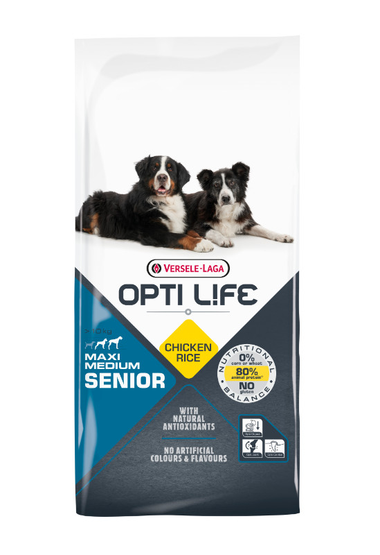 Opti Life Senior Medium/Maxi per cane