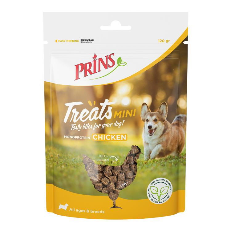 Prins Treats Mini Pollo snack per cane (120g)