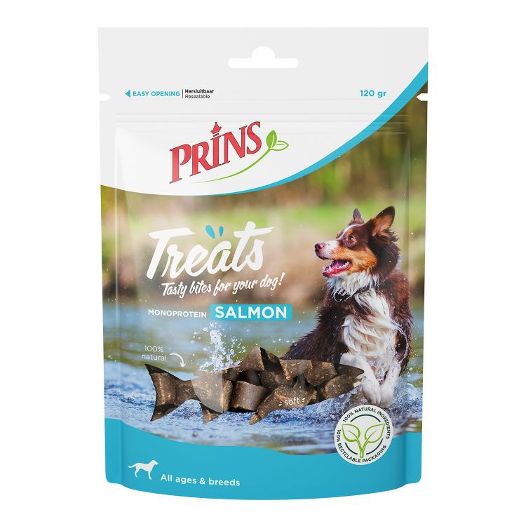 Prins Treats Salmone snack per cane (120g)