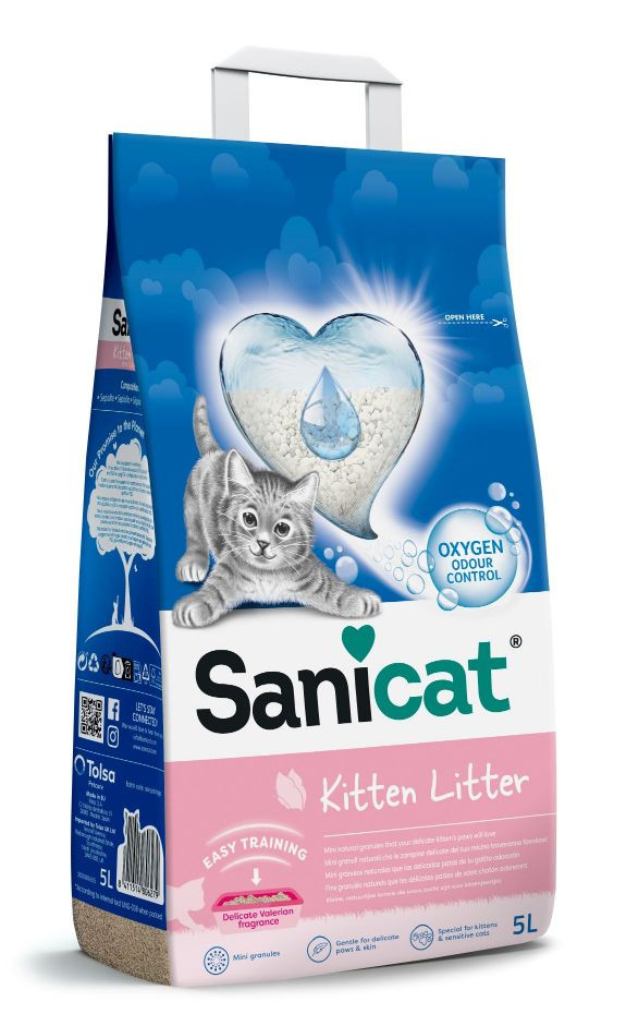 Sanicat Kitten kattenbakvulling