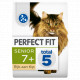 Perfect Fit Senior 7+ con pollo per gatto