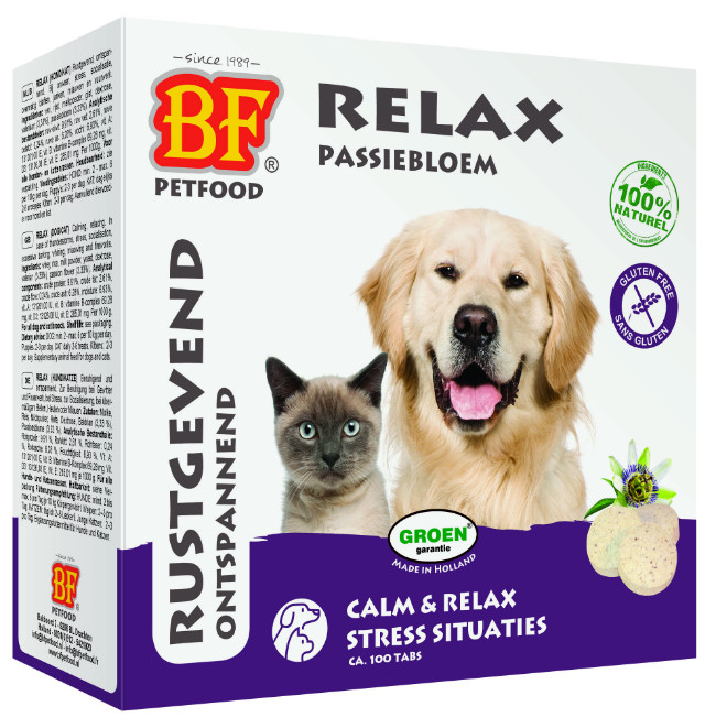 BF Petfood Compresse Relax per cani e gatti