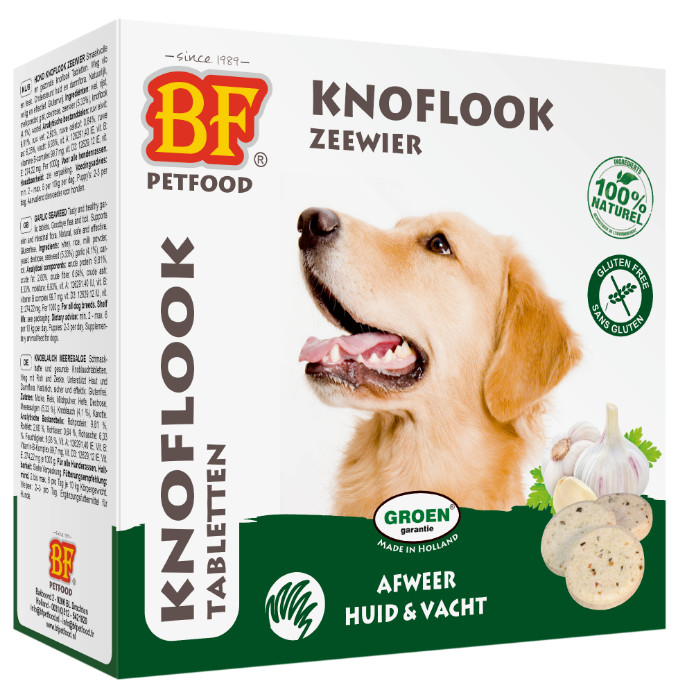BF Petfood Compresse con aglio e alghe per cani