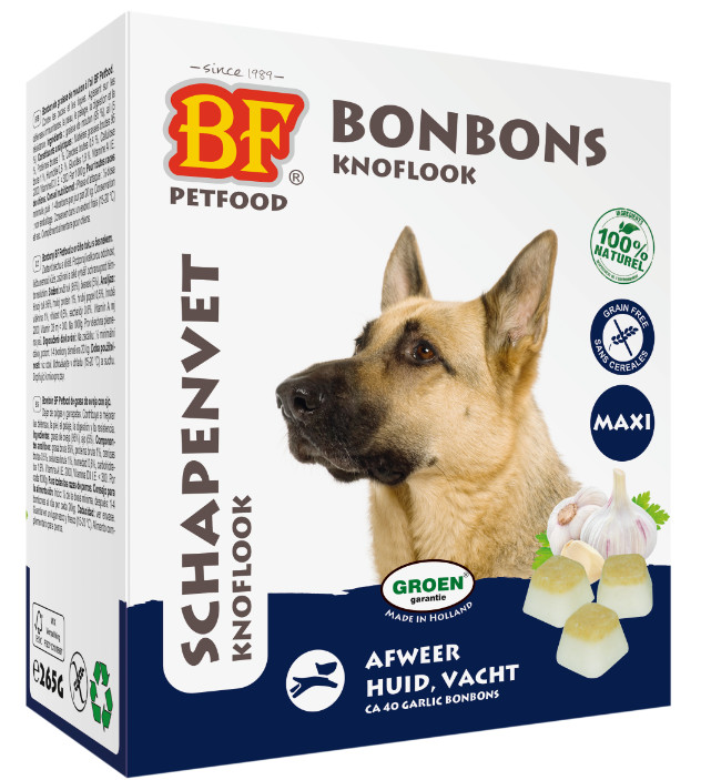 BF Petfood Maxi Bonbon Grasso di pecora con aglio