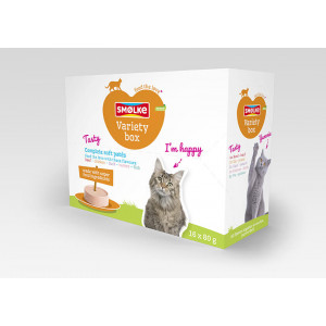 Smølke Tasty Variety Box combipack vers gestoomd nat hondenvoer