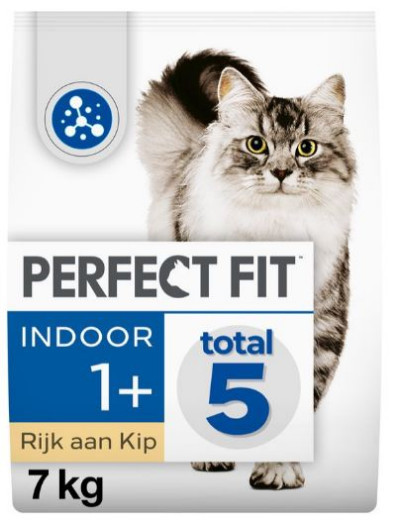 Perfect Fit Indoor 1+  met kip kattenvoer