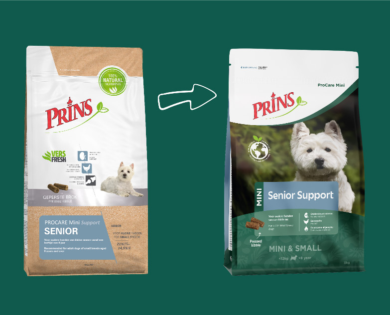 Prins ProCare Mini Senior Support per cane