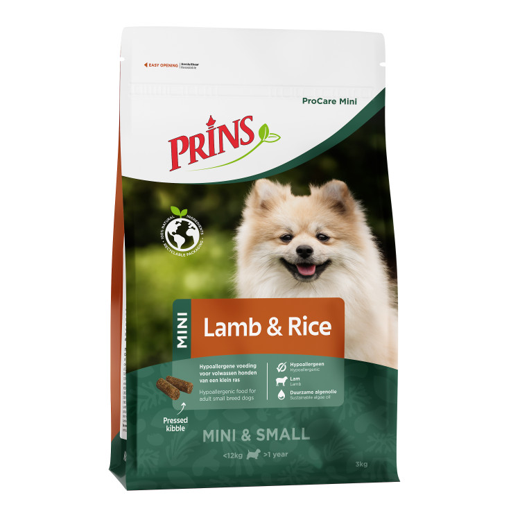 Prins ProCare Mini con agnello e riso per cane