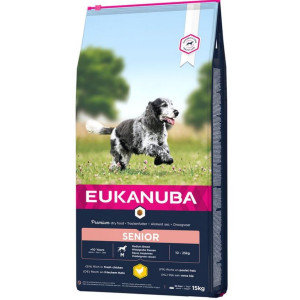 Eukanuba Caring Senior Medium Breed kip hondenvoer