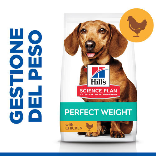 Hill’s Adulto Perfect Weight Small & Mini per cane